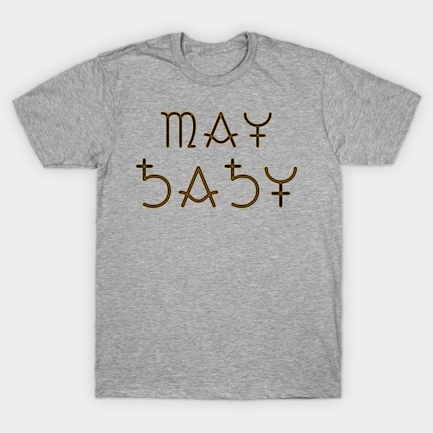 Month of May T-Shirt by Zodiac Syndicate